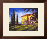 Rural Villa Posters by M. Downs