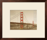 Golden Gate Architecture Print by Phil Maier