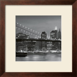 Downtown Manhattan and Brooklyn Bridge Prints by Torsten Hoffmann