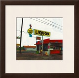 Route 66: West End Liquor Art by Ayline Olukman