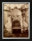Barouque Stone Bench Posters by Sarah Wagner-Raines