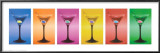 Martini Glasses Posters