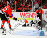 Dustin Byfuglien Game Five of the 2010 NHL Stanley Cup Finals Goal Photo