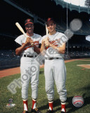 Frank Robinson and Brooks Robinson COLOR Photo Frank Robinson and Brooks Robinson COLOR Photo