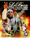 Lebron James Back 2 Back MVP Photo
