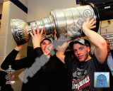 Jonathan Toews & Patrick Kane With the 2010 Stanley Cup Photo