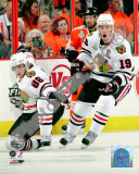 Patrick Kane & Jonathan Toews 2009-10 NHL Stanley Cup Finals Game 3 Photo