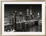 New York, New York, Brooklyn Bridge Posters by Henri Silberman