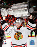 Antti Niemi with the 2009-10 Stanley Cup Photo