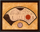 Zen Fans I Print by Gene Ouimette