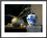Blue China Vase Prints by Joan Potter