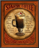 Spanish Coffee Poster by Gregory Gorham