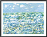 Mare Agitato Print by Claude Monet