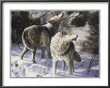 Winter Wolves Art by Michelle Mara