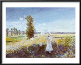 Passeggiata Prints by Claude Monet