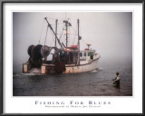 Fishing for Blues Posters by Marcia Joy Duggan
