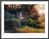 Morning Stroll Print by June Dudley