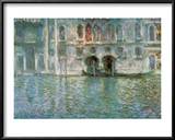 II Palazzo da Mula a Venezia Posters by Claude Monet