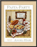 Pasta Party Art by Menga 