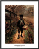 Protecting the Groceries Arte por Edward Lamson Henry