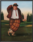Golf Putt Posters by T. C. Chiu