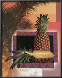 Pineapple Palm Prints by T. C. Chiu