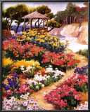 Garden Gazebo Prints by Erin Dertner