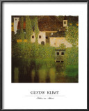 Castello Sul Lago Atter Prints by Gustav Klimt