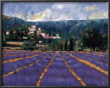 Lilac Fields Posters by Paul Curtis