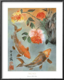 Two Koi Posters by Suzanna Mah Fong