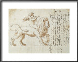Regal Lion II Prints by Maria Teresa Faini