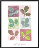 Leaf Impressions Print by Eileen Crowell