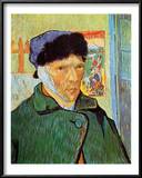 Self-Portrait with Bandaged Ear, c.1889 Prints by Vincent van Gogh