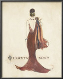 Glamour Collection IV Art by Carmen Dolce