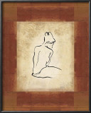 Pondering a Thought Prints by Julie Johnson