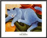 Cats and Pots Posters by Kate Holmes