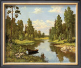 By the Stream Print by Sorgei Artov