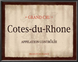 Cote du Rhone Art by Paolo Viveiros
