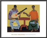 Singing and Mending Posters por Robert Gwathmey Singing and Mending Posters por Robert Gwathmey