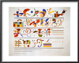 Succession, c.1935 Posters by Wassily Kandinsky