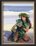 Patience Framed Giclee Print by Ronald Laes