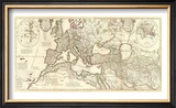 Theatrum Historicum, c.1705 Framed Giclee Print by Guillaume De Lisle