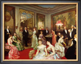 Une Soiree a l'Hotel de Verteillac, 35 Bd des Invalides Prints by Horace De Callias