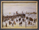 Ferry Boats Posters by Laurence Stephen Lowry