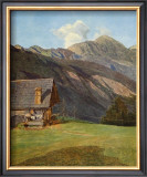 The Chalet Prints by Ferdinand Georg Waldmueller