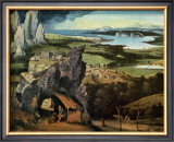 Saint Jerome on the Road Print by Joachim Patinir