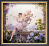 Splendor of Spring Flowers Prints by Louise Abbema