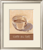 Cafè au Lait Posters by Steff Green