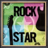 Rock Star Posters by Louise Carey