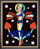 Pray for a Good Tattoo Posters by Kirsten Easthope